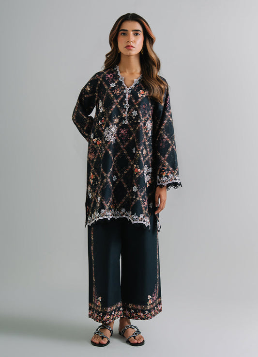 Printed Embroidered CO-ORD Set