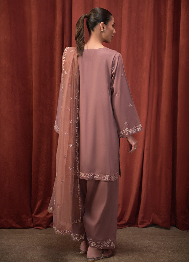 3 PC Embroidered Suit