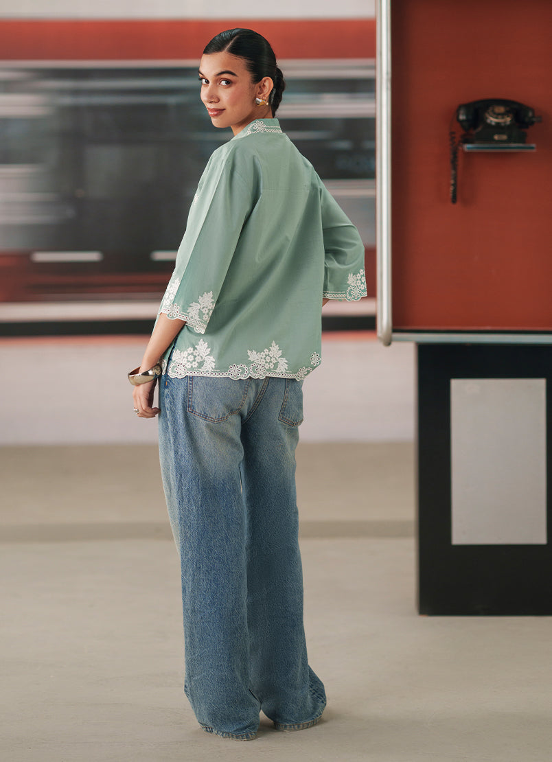 Embroidered Top