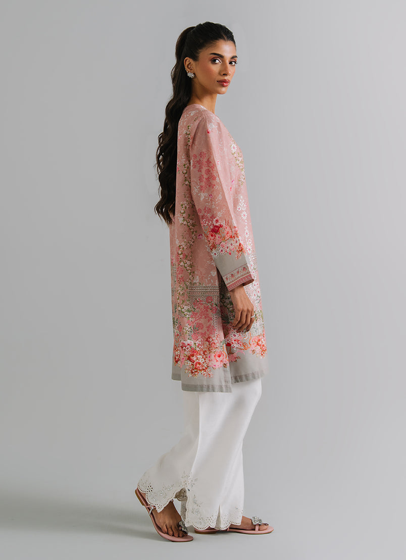 Printed Embroidered Kurta