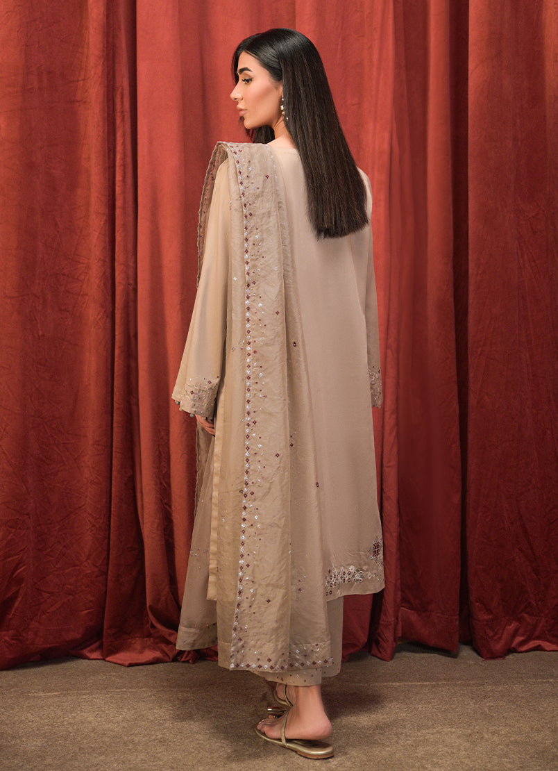 3 PC Embroidered Suit