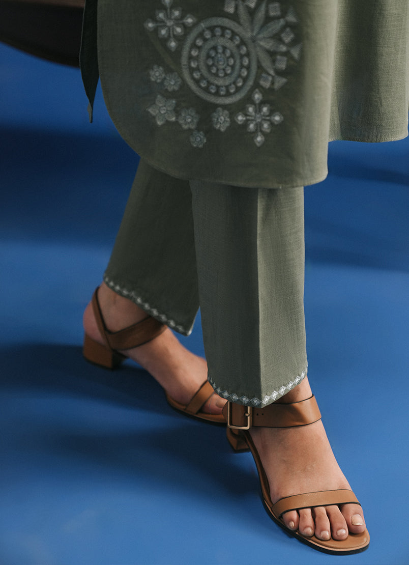 Cross Hatch Embroidered CO-ORD Set