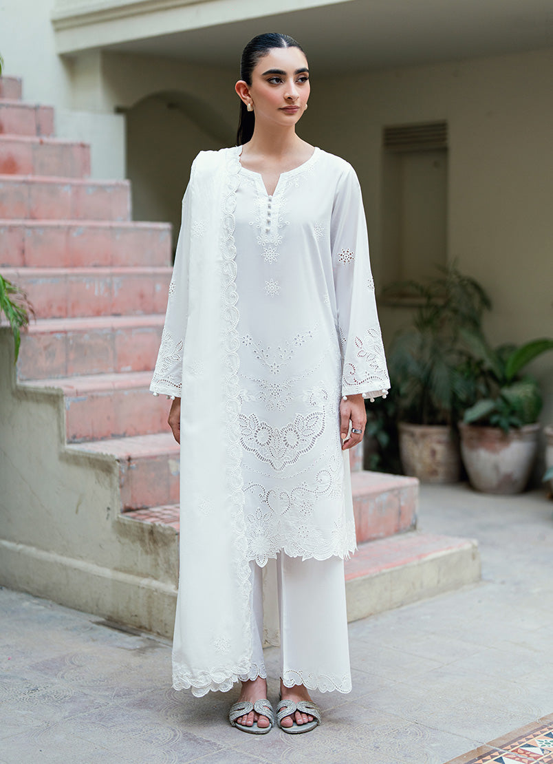 Embroidered 3 PC Suit
