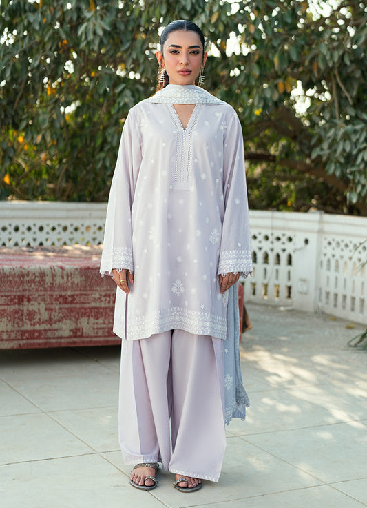 Embroidered 3 PC Suit