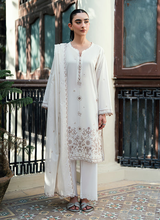 2 PC Embroidered