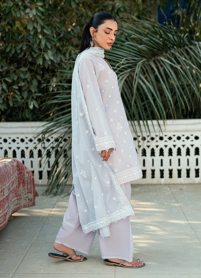 Embroidered 3 PC Suit
