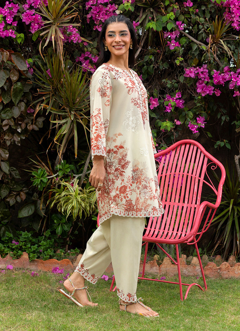 Printed Emb CO-ORD set