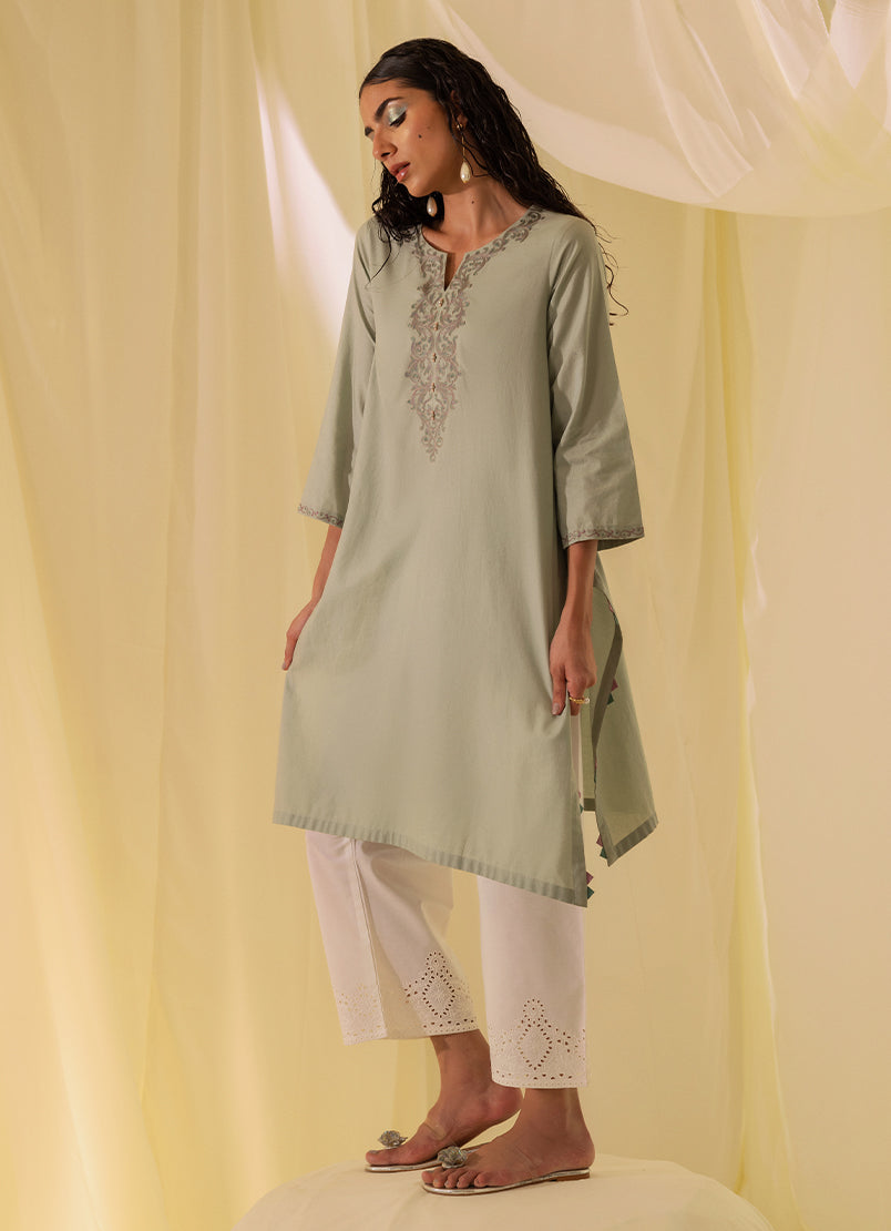 Embroidered Kurta