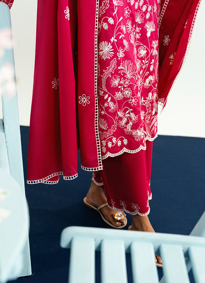 Embroidered 3 PC Suit