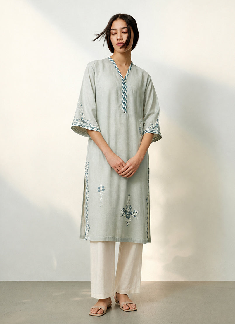 Embroidered Kurta