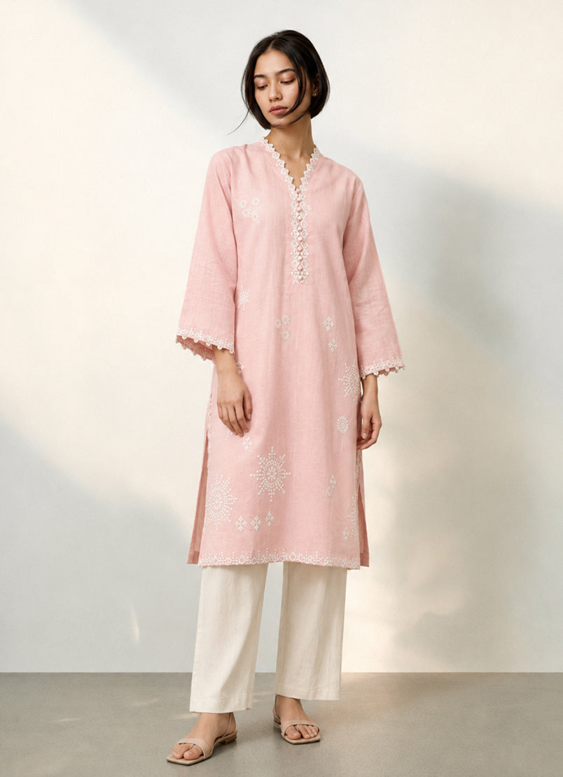 Embroidered Kurta