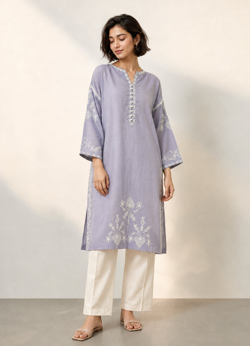 Embroidered Kurta