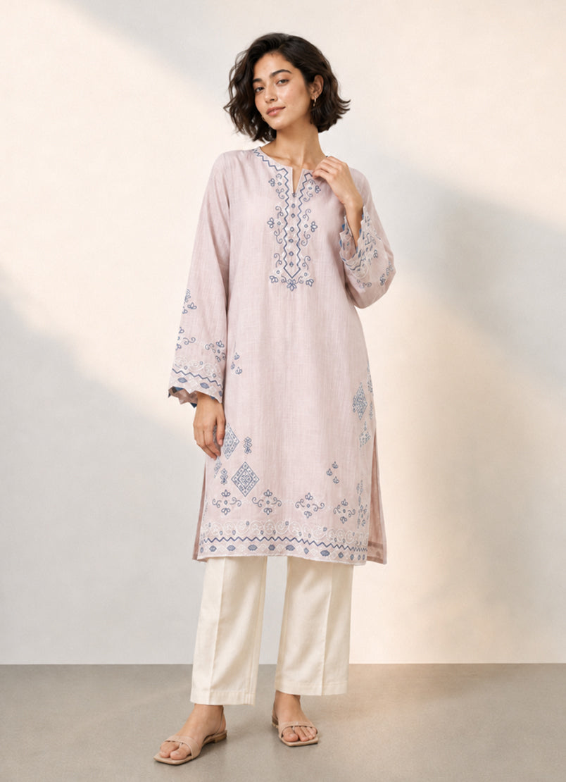 Embroidered Kurta