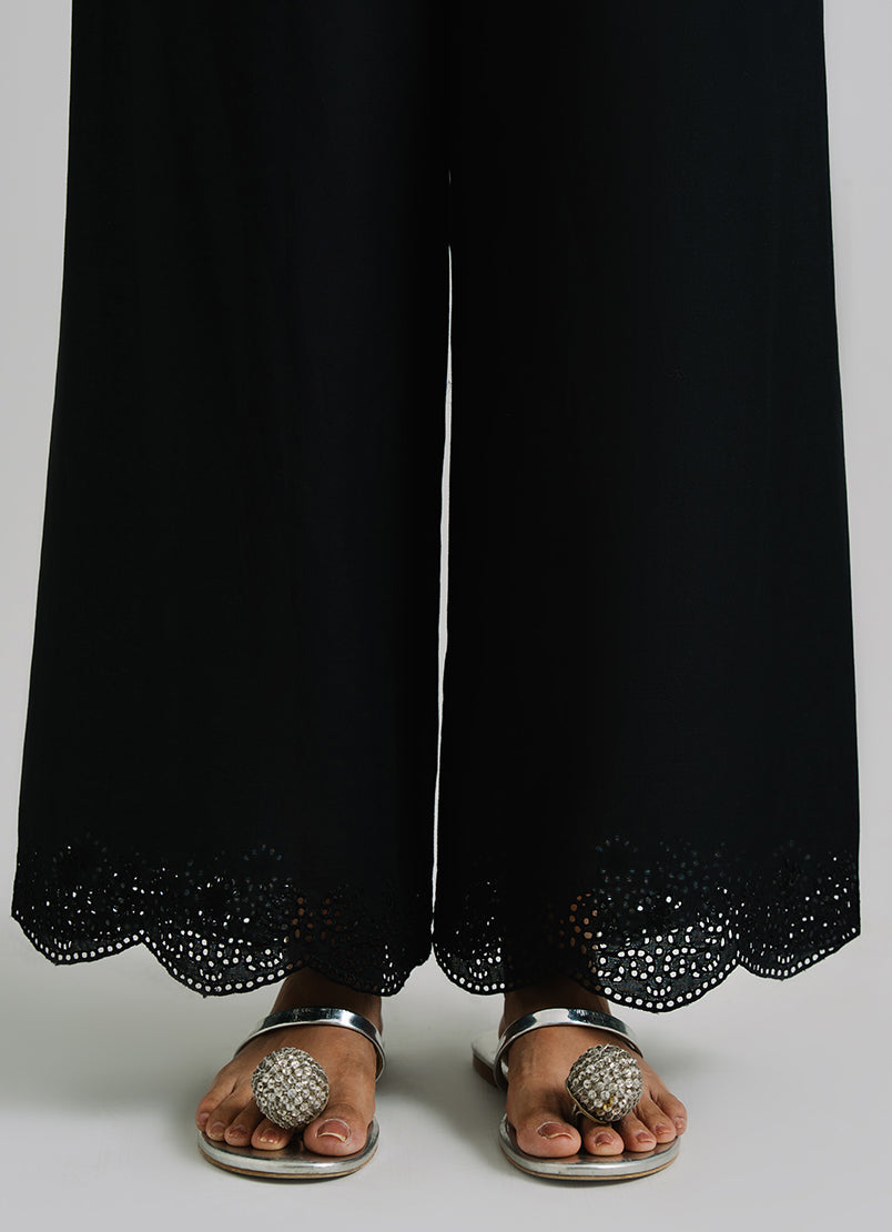 Schiffli Embroidered Pant
