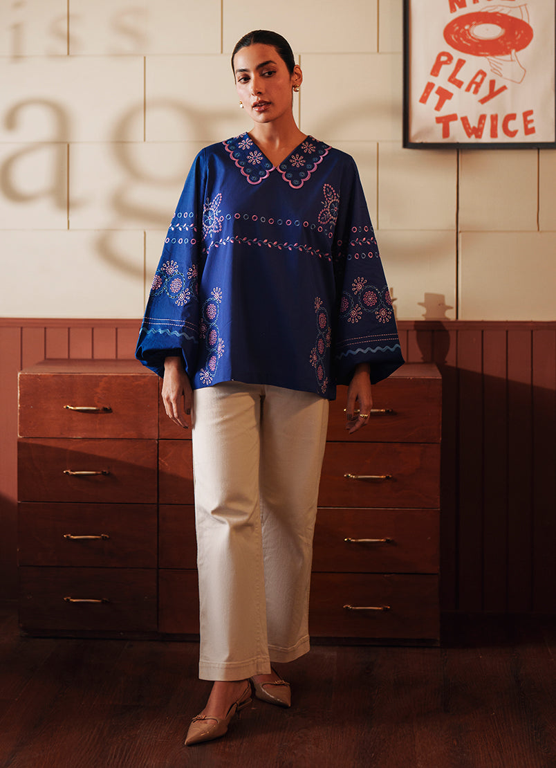 Embroidered Top