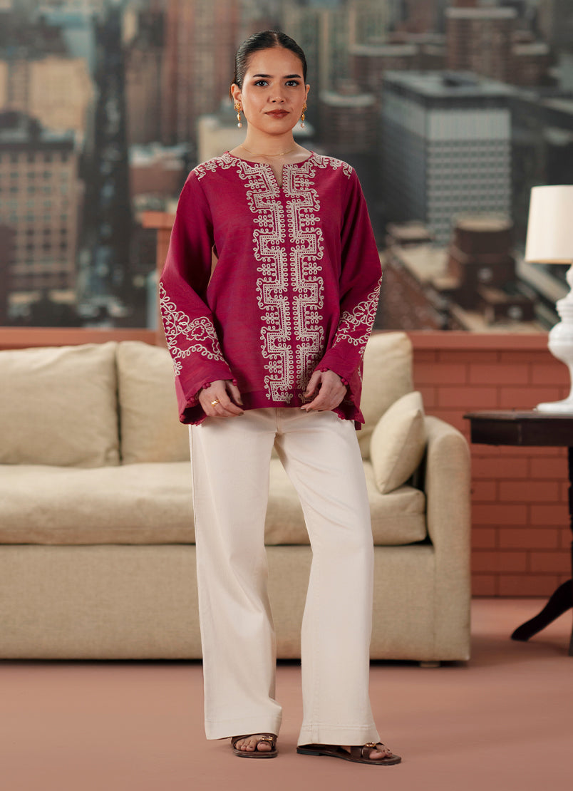 Embroidered Top