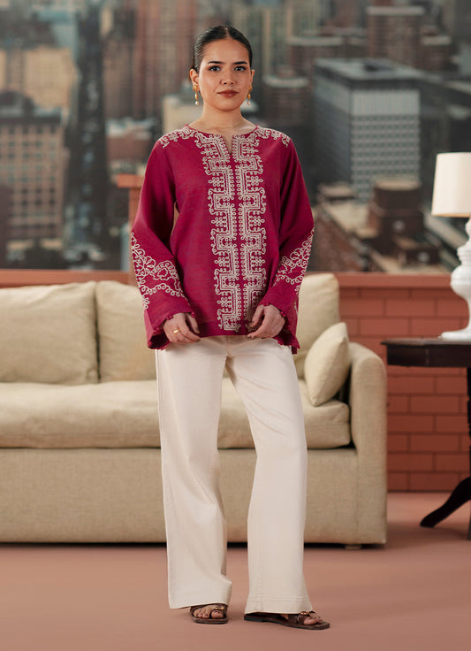 Embroidered Top