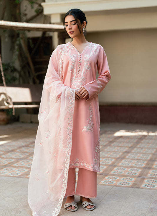 Embroidered 3 PC Suit