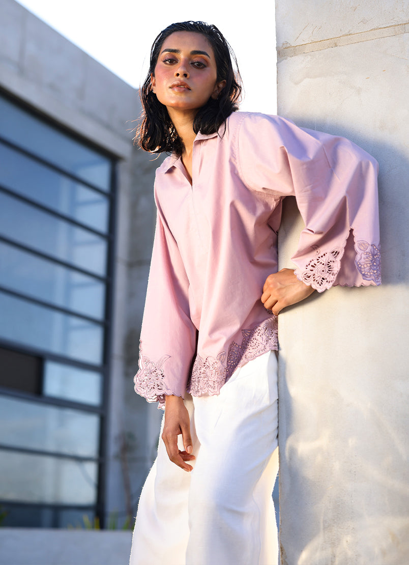 Embroidered Top
