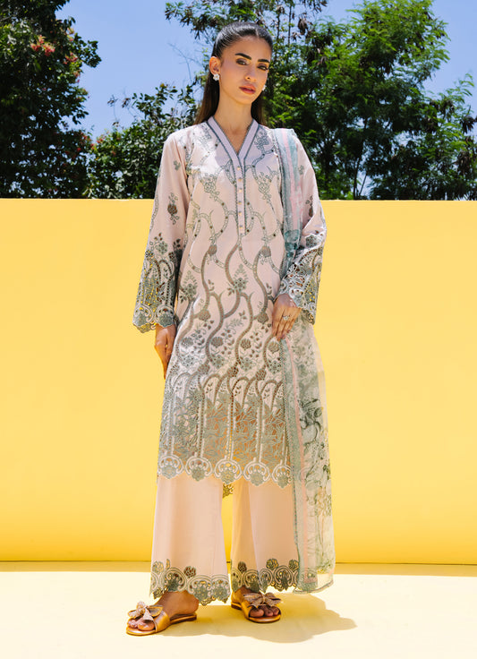 Embroidered 3 PC Suit