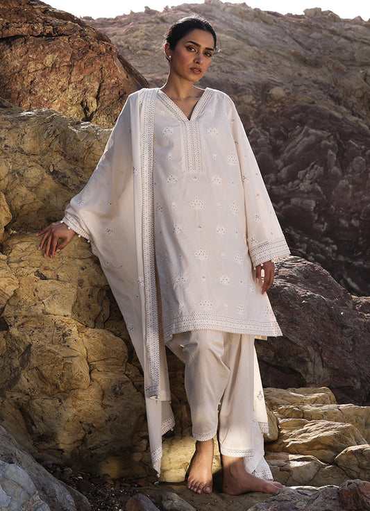 3 PC Embroidered Suit