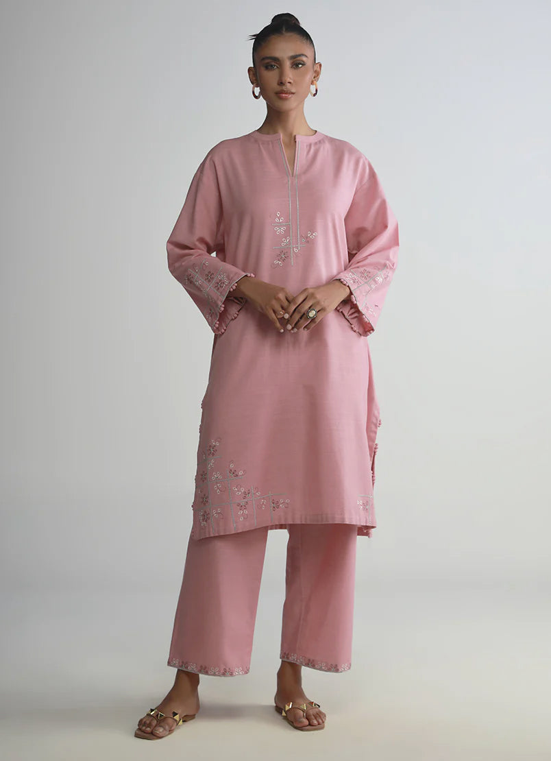 Khaddar Embroidered CO-ORD Set