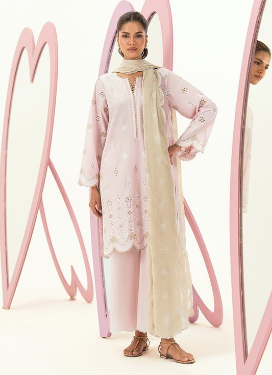 Embroidered 3 PC Suit