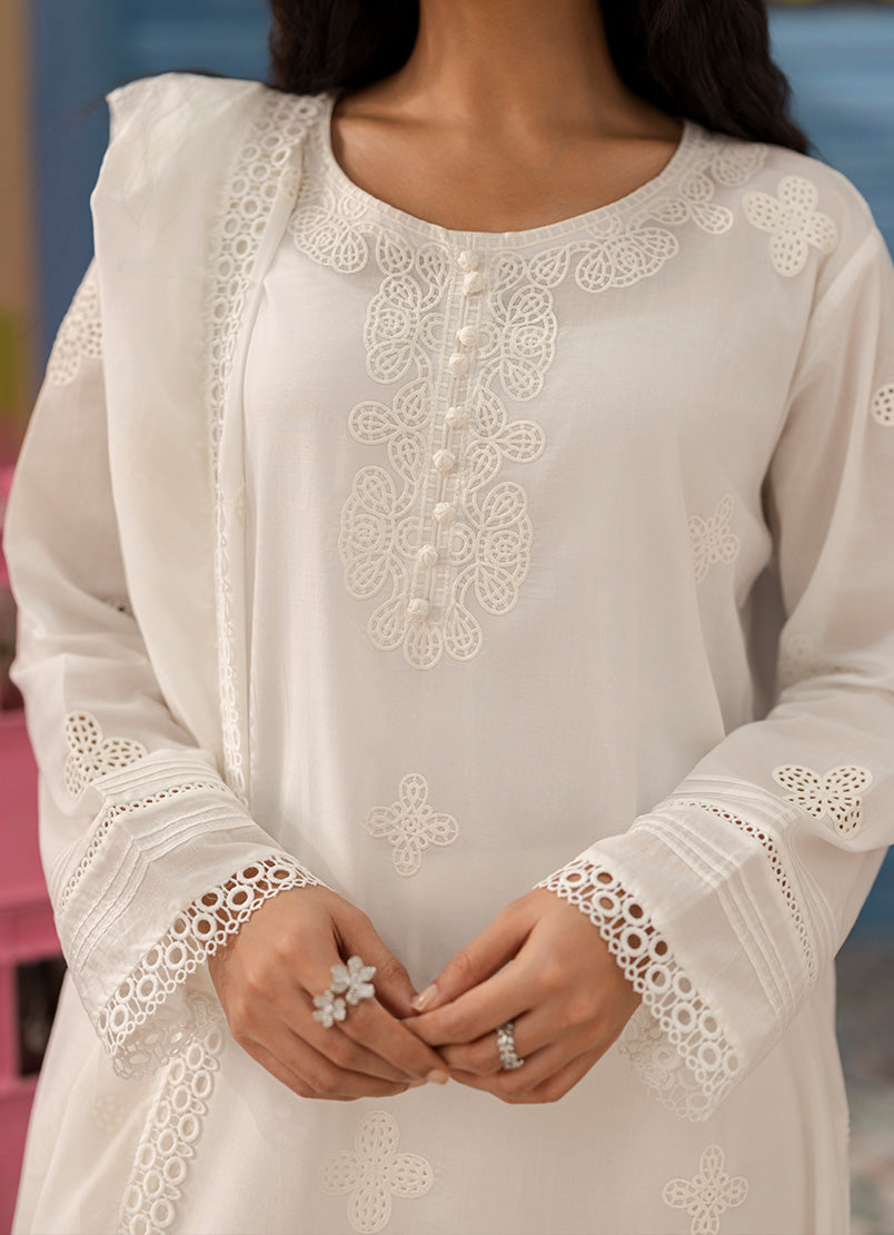 Embroidered 3 PC Suit