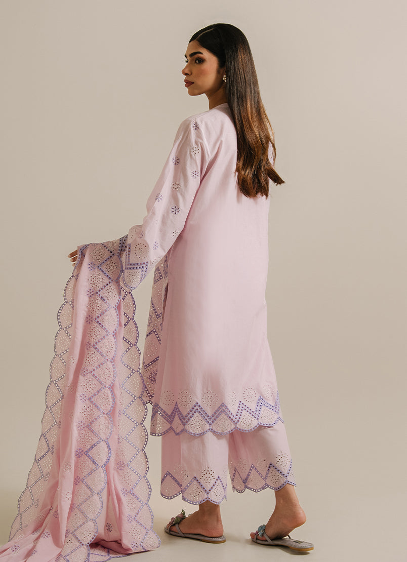 3 PC Embroidered Suit