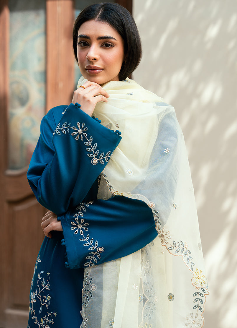 Embroidered 3 PC Suit