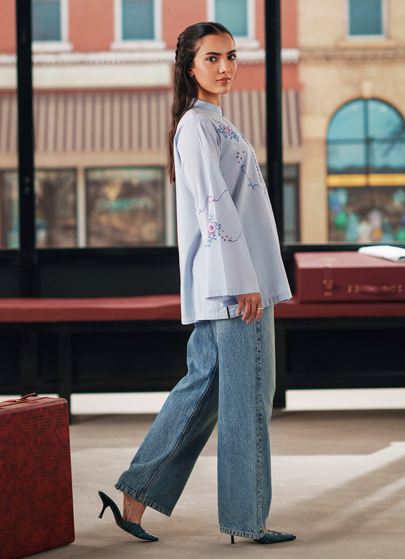 Embroidered Top