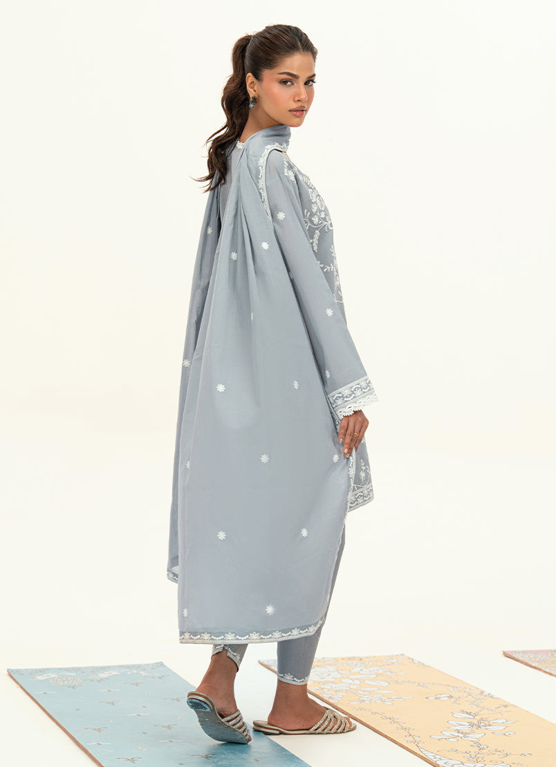 Embroidered 3 PC Suit
