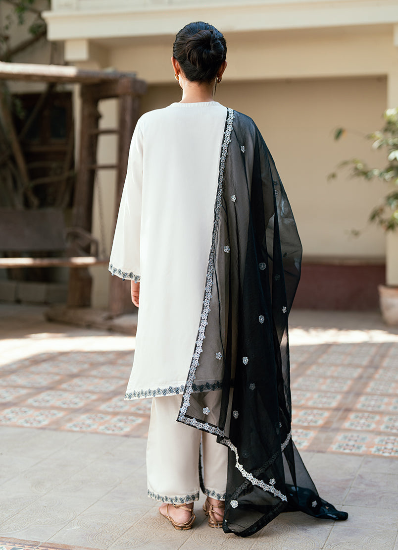 Embroidered 3 PC Suit