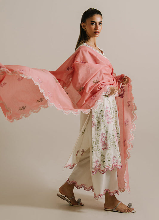 3PC Embroidered Suit