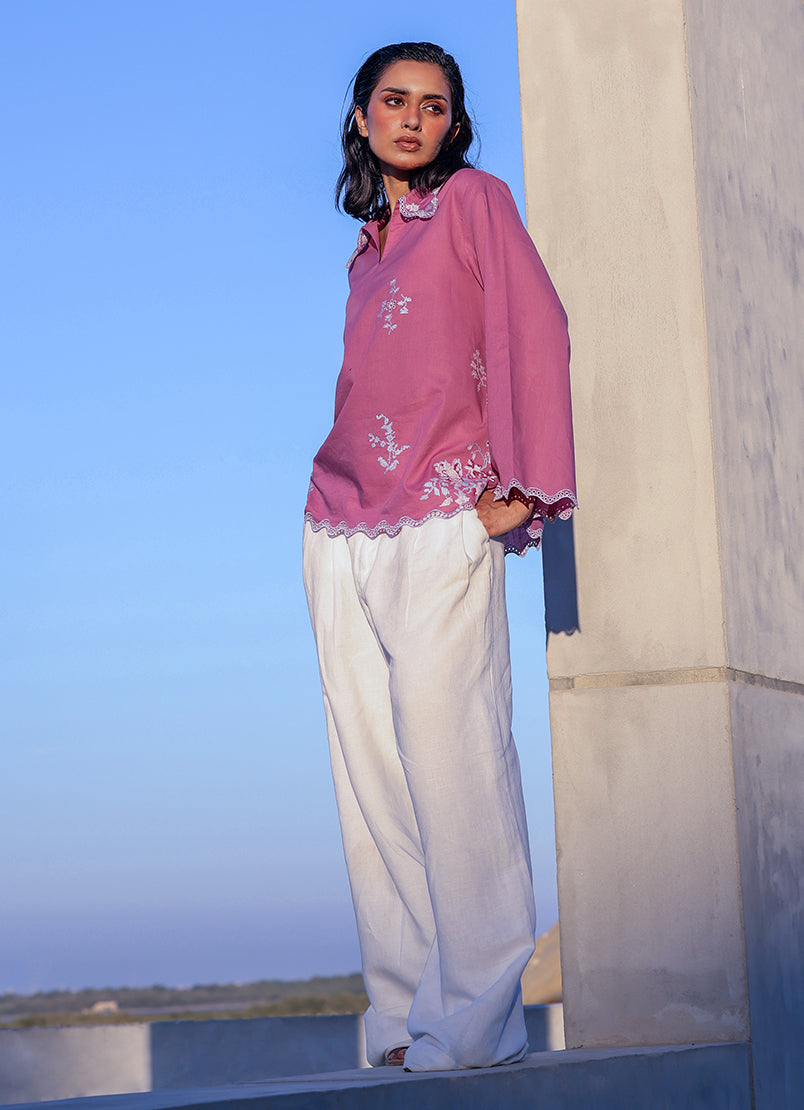 Embroidered Top