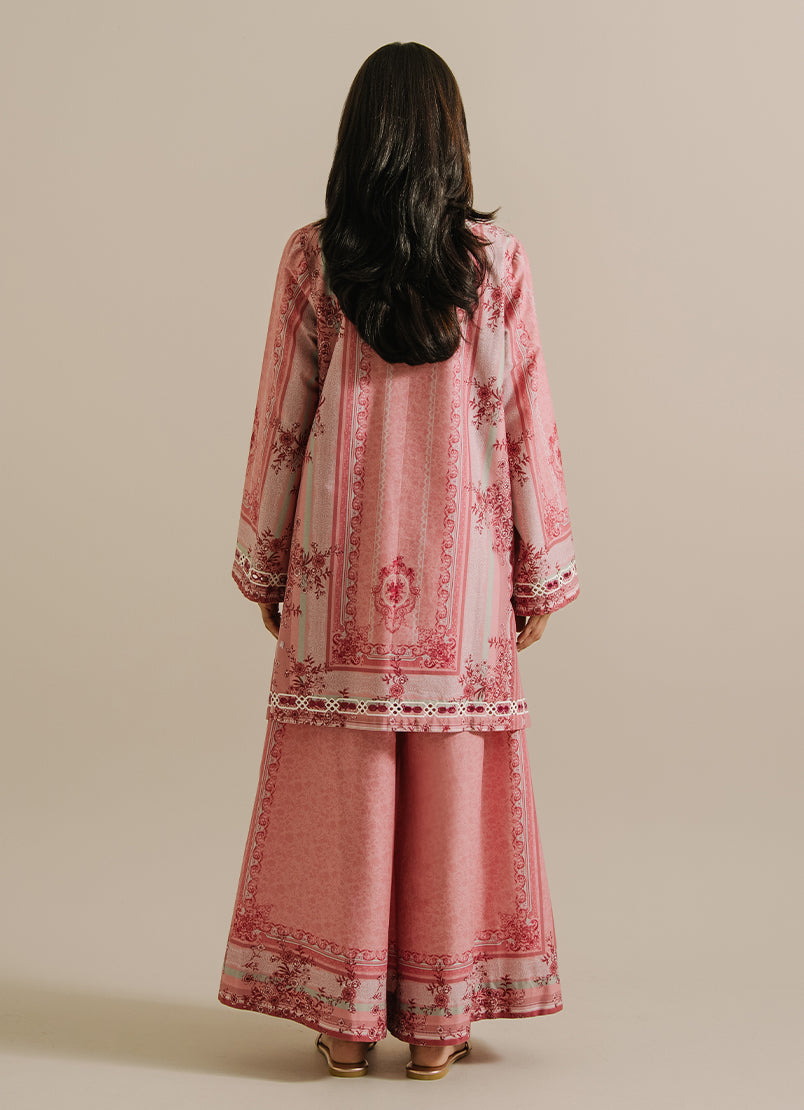 Printed Embroidered CO-ORD Set