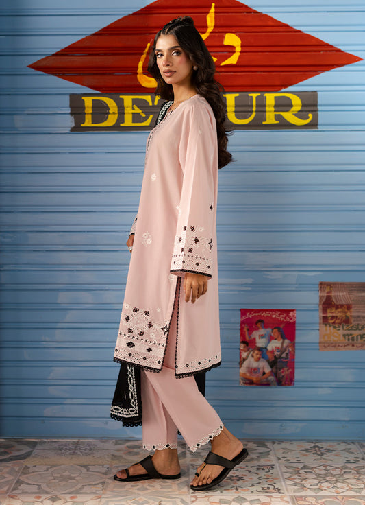 Embroidered 3 PC Suit