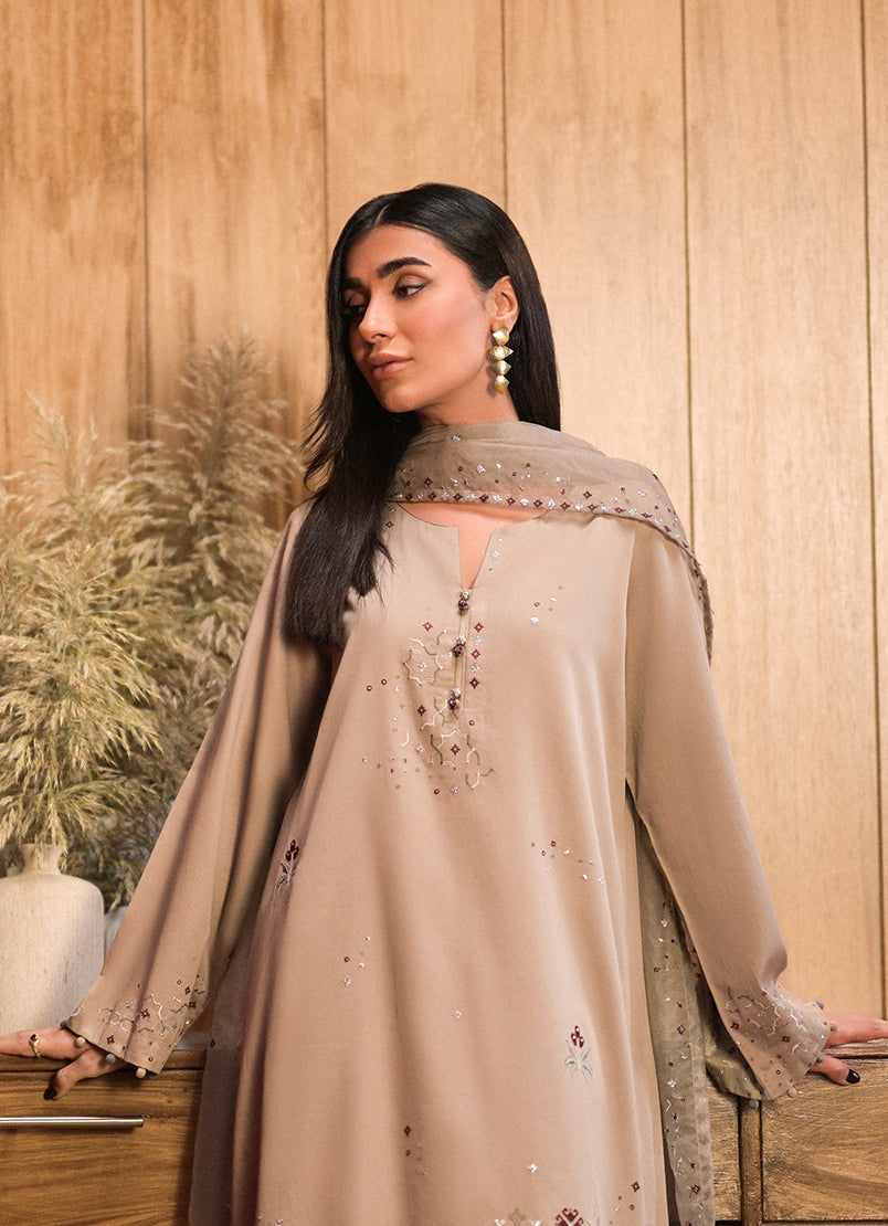 3 PC Embroidered Suit