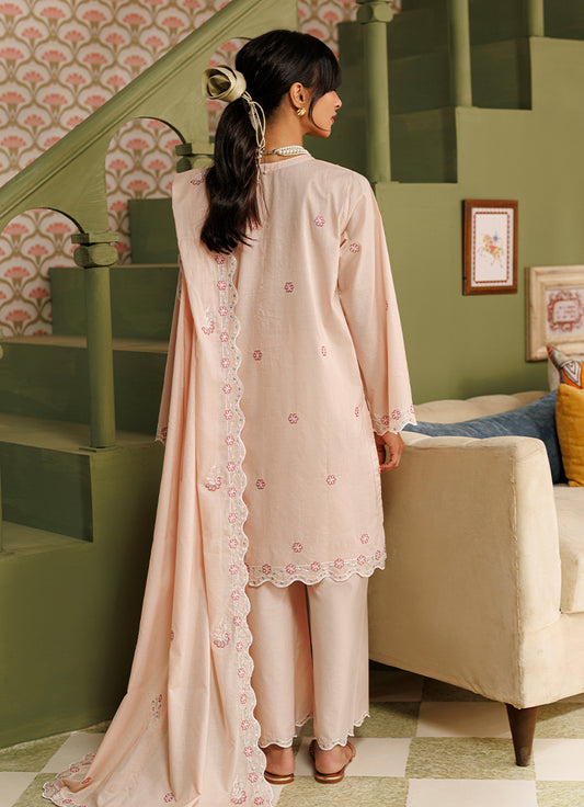 Embroidered 3 PC Suit