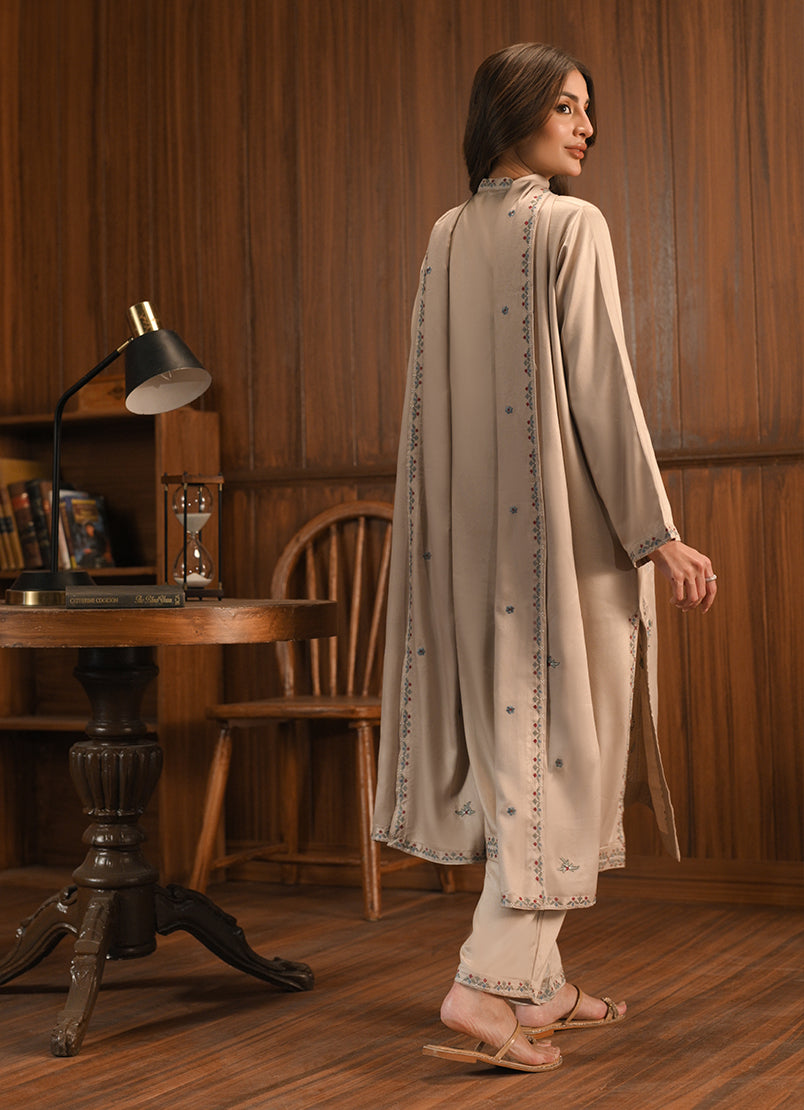 3 PC Embroidered Suit