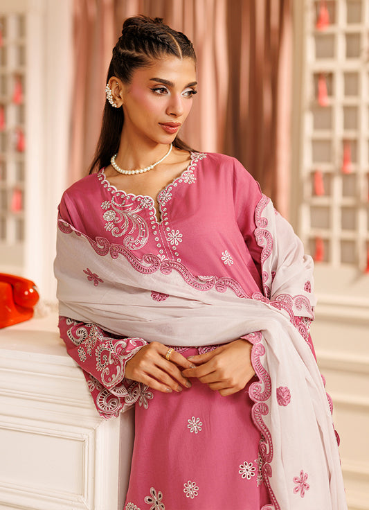 Embroidered 3 PC Suit
