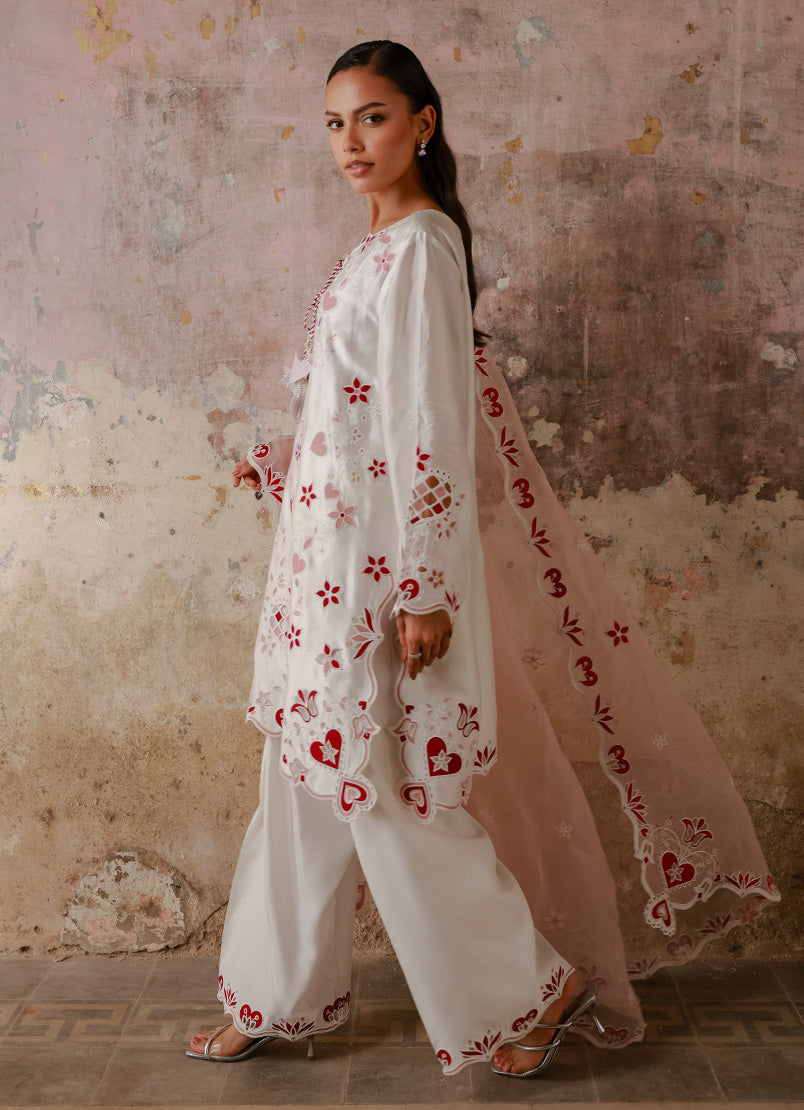 Embroidered 3 PC Suit