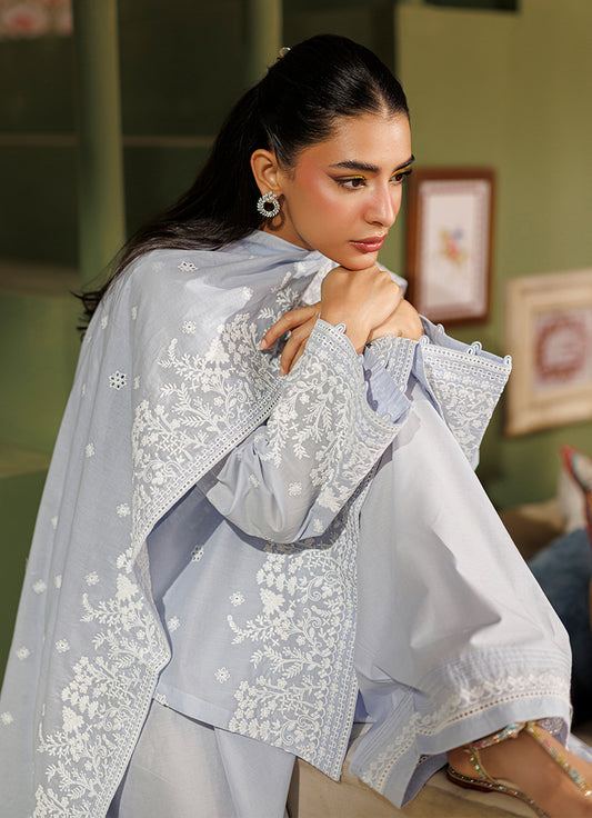 Embroidered 3 PC Suit