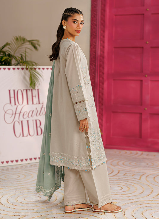 Embroidered 3 PC Suit