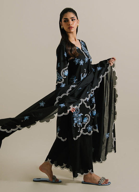 3PC Embroidered Suit
