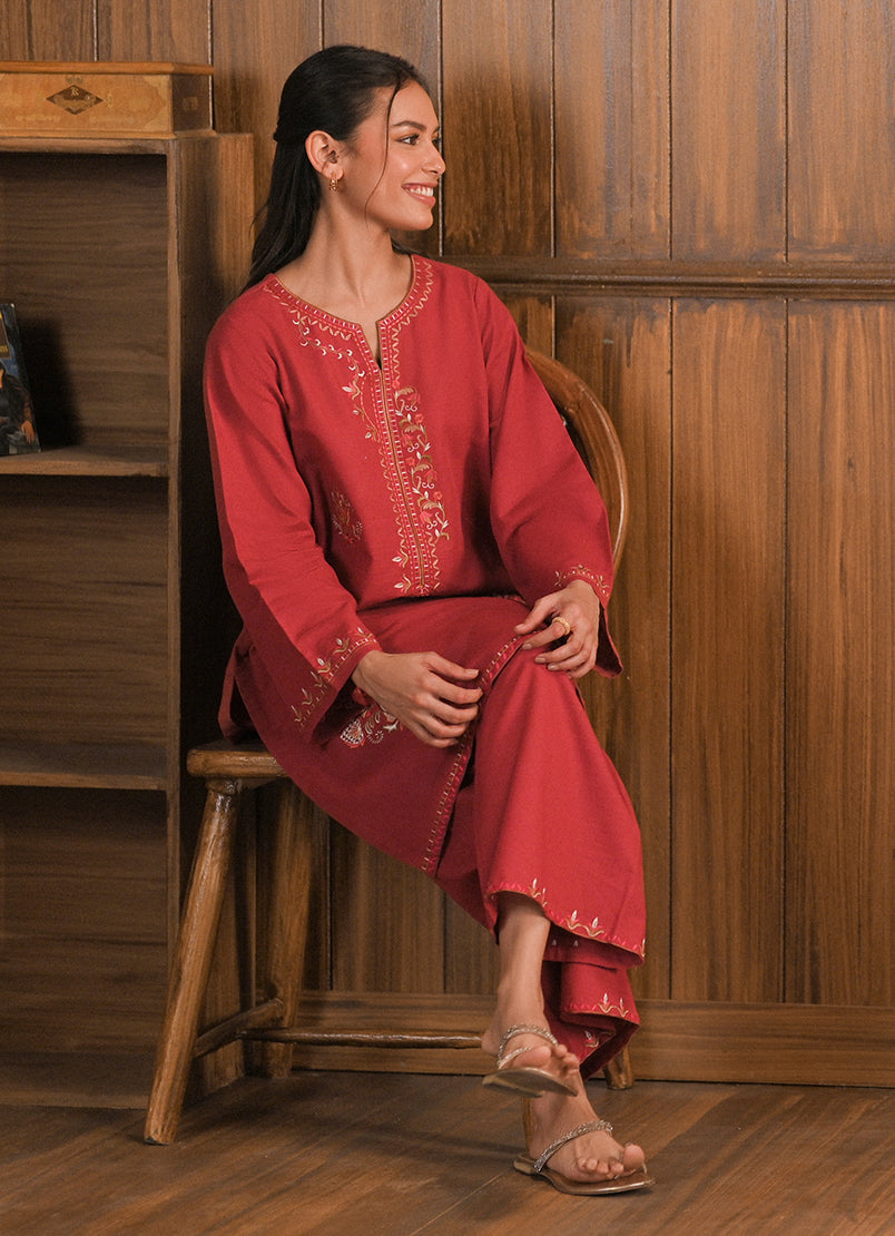 Embroidered CO-ORD Set