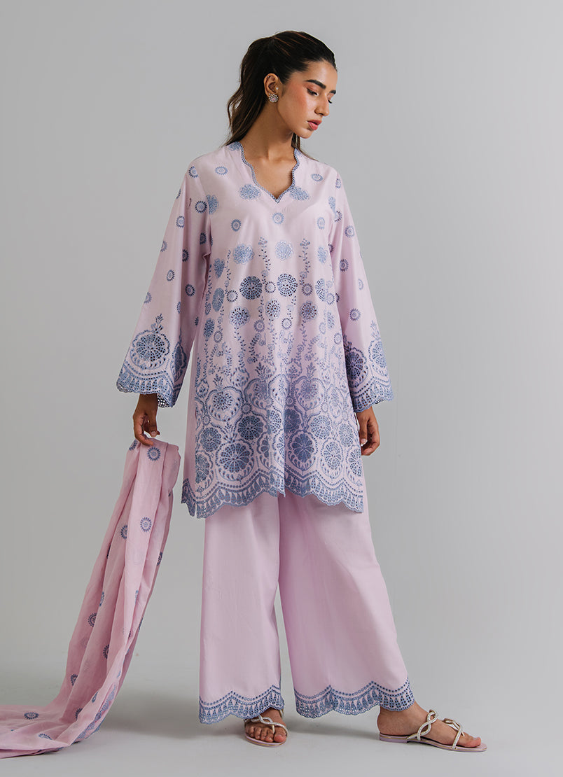 3 PC Embroidered Suit