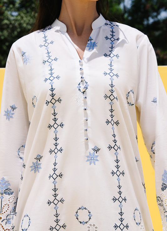 Embroidered 3 PC Suit