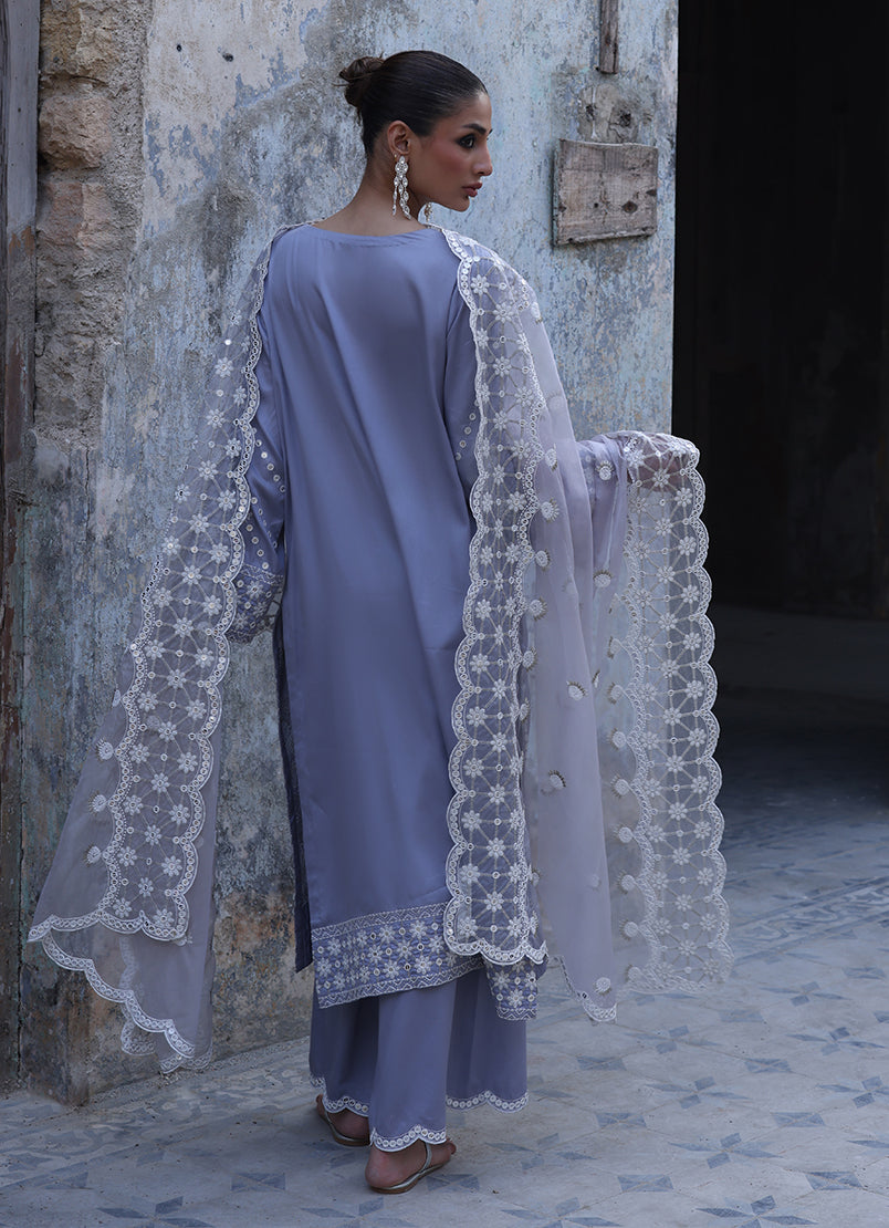 3 PC Embroidered Suit