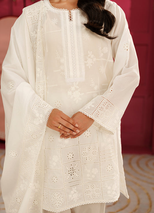 Embroidered 3 PC Suit